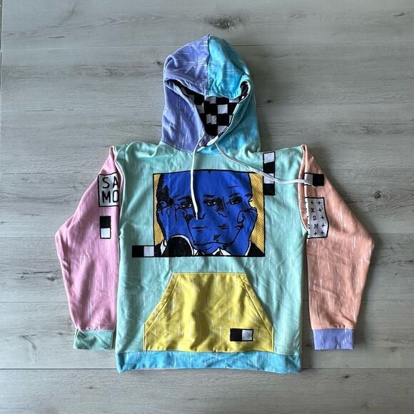 Umami Merch Safe Mode Unisex Hoodie Multi M NWOT‎ - Picture 5 of 6